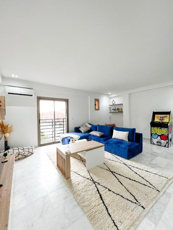 New ! Unique Equipped Flat In The Heart Of Marrakech Apartamento Marraquexe Exterior foto