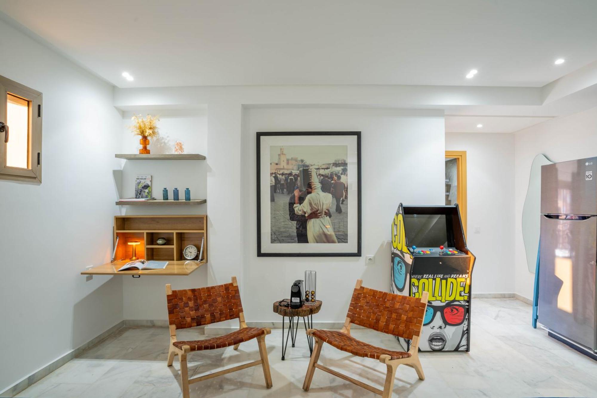 New ! Unique Equipped Flat In The Heart Of Marrakech Apartamento Marraquexe Exterior foto