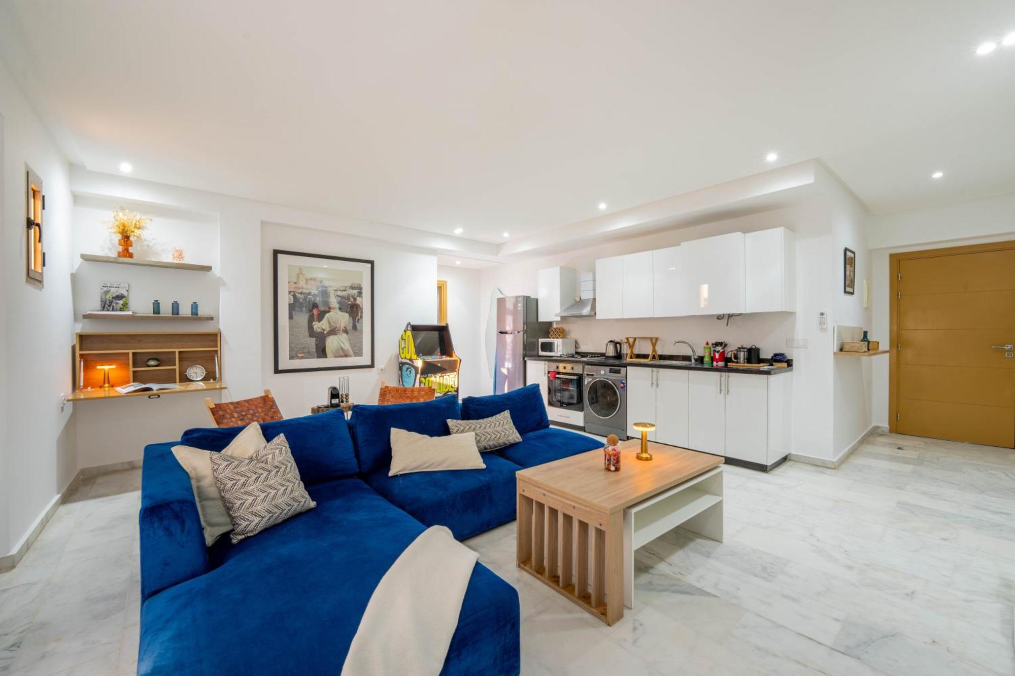 New ! Unique Equipped Flat In The Heart Of Marrakech Apartamento Marraquexe Exterior foto